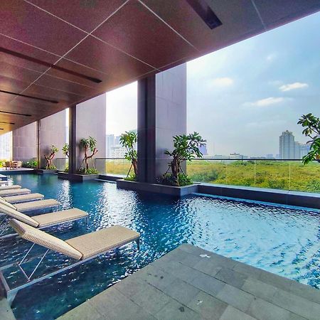 Brand New 2Br Apt Menara Jakarta, Jkt Inter Expo Apartman Kültér fotó