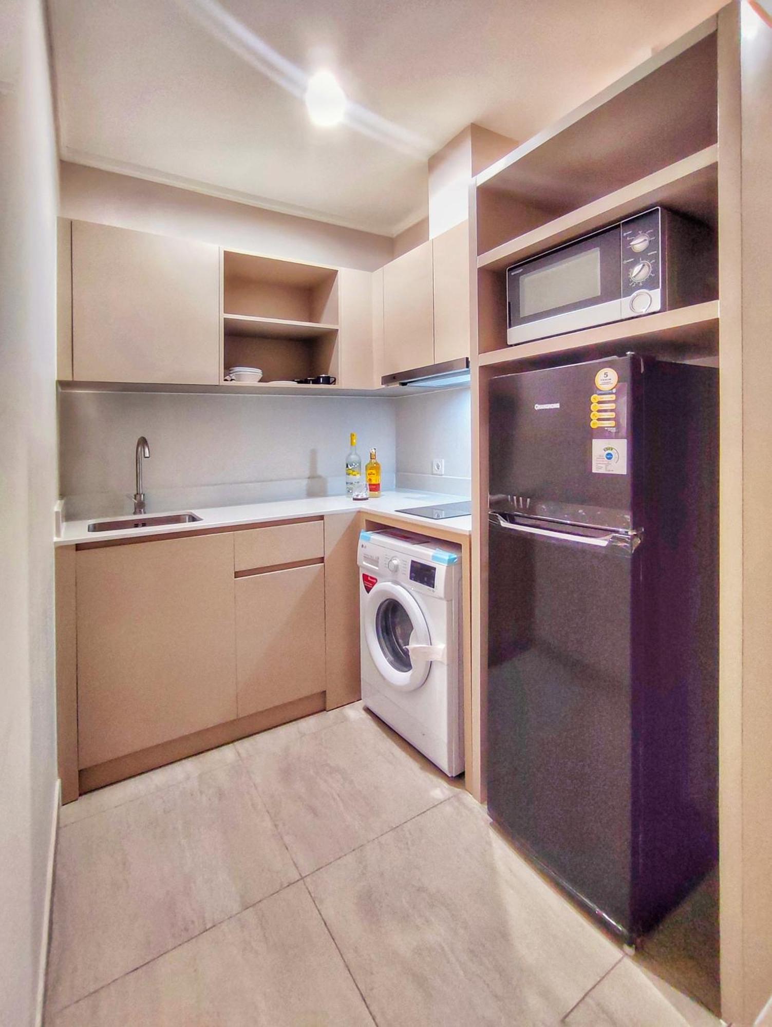 Brand New 2Br Apt Menara Jakarta, Jkt Inter Expo Apartman Kültér fotó